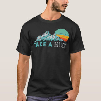 Camiseta Toma Un Sendero - Montañas Retro Vibe 70's