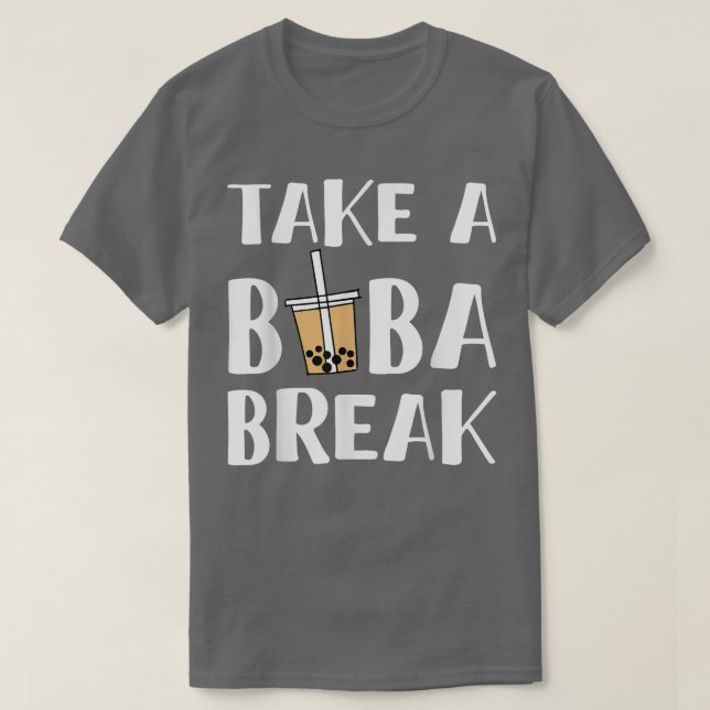 Camiseta Toma Un Té Boba Break Bubble 1640 (Diseño del anverso)