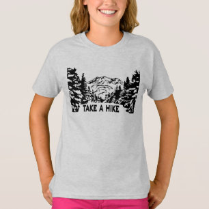 Camiseta Toma una cita de Hike en el paisaje de montaña mon