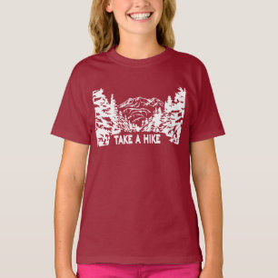 Camiseta Toma una cita de Hike en el paisaje de montaña mon