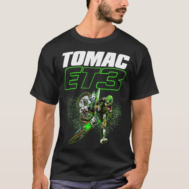 Camiseta Tomac Motocross  ET3 Supercross Tee (Anverso)