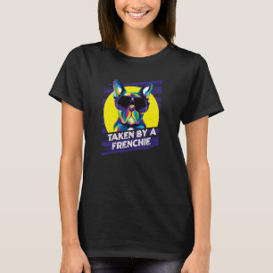 Camiseta Tomada por un perro de rescate francés Bulldog Ado