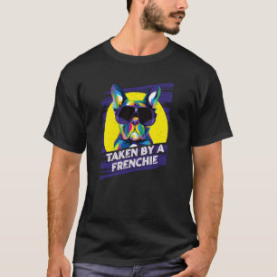 Camiseta Tomada por un perro de rescate francés Bulldog Ado