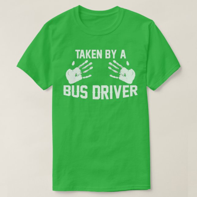 CAMISETA TOMADO POR UN CONDUCTOR DE AUTOBÚS (Diseño del anverso)