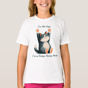 Camiseta Tomador de siestas profesional Gato divertido durm