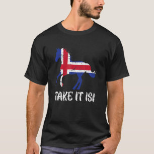 Camiseta Tómalo como un caballo islandés