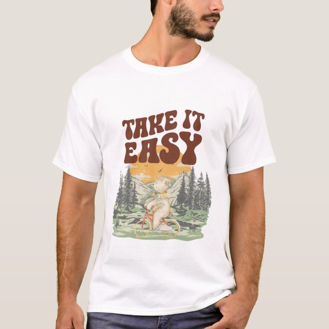 Camiseta Tómalo con calma (Anverso)