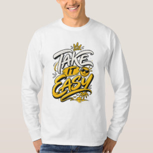 Camiseta Tómalo con Calma – Diseño de Buenas Vibraciones de