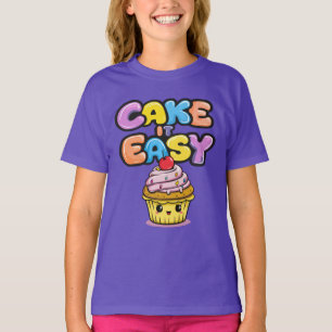 Camiseta Tómalo fácil Funny Kawaii Pastel