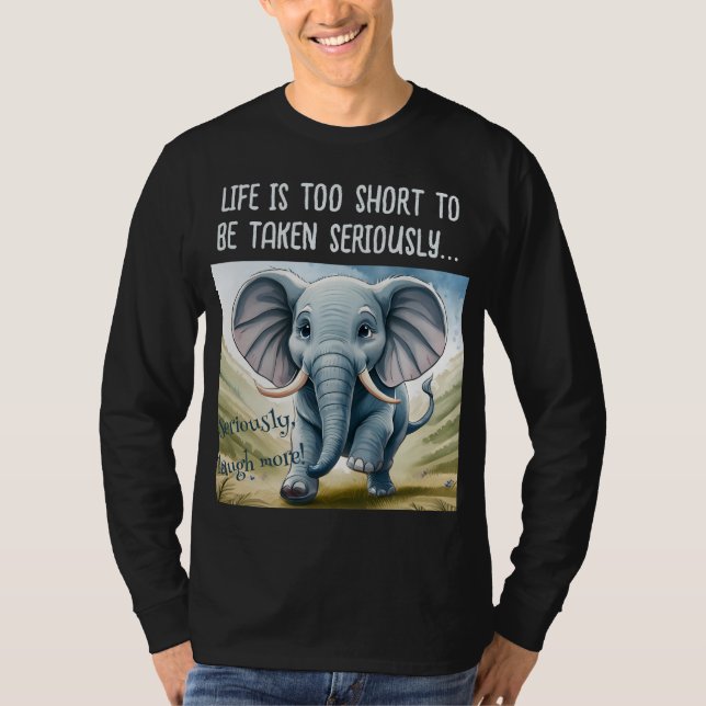 Camiseta ¡Tómalo Ligero Con Este Pequeño Hombre! (Anverso)