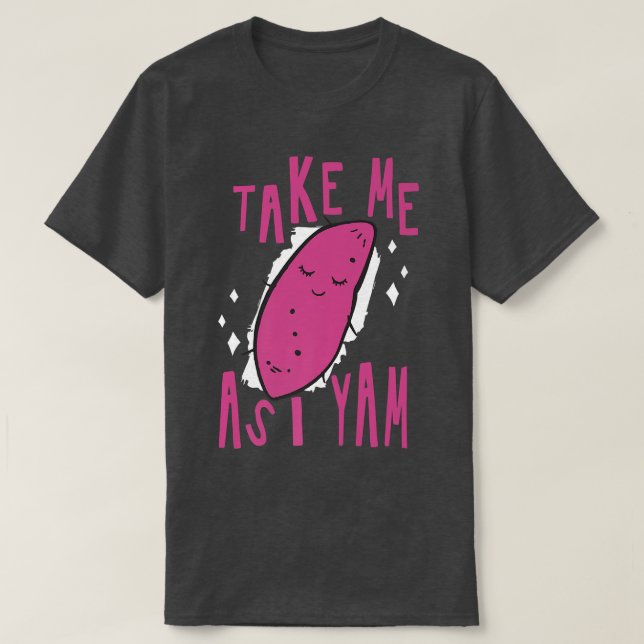 Camiseta Tómame como yo... Cooking Quote Chef Restaurant Ki (Diseño del anverso)