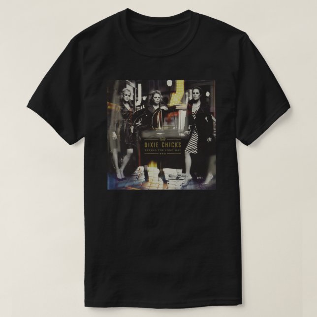 Camiseta Tomando el largo camino de la música de las chicas (Diseño del anverso)