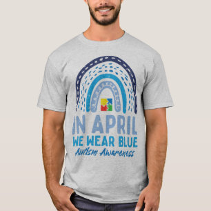 Camiseta Tomar esto lindo en abril usamos el premio al auti