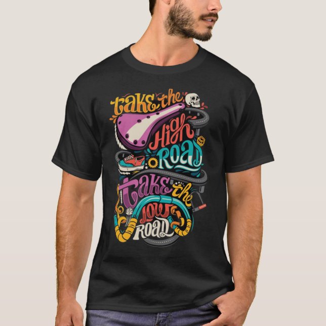 Camiseta Tomar La Carretera Alta (Anverso)