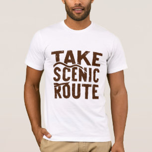Camiseta Tomar ruta panorámica