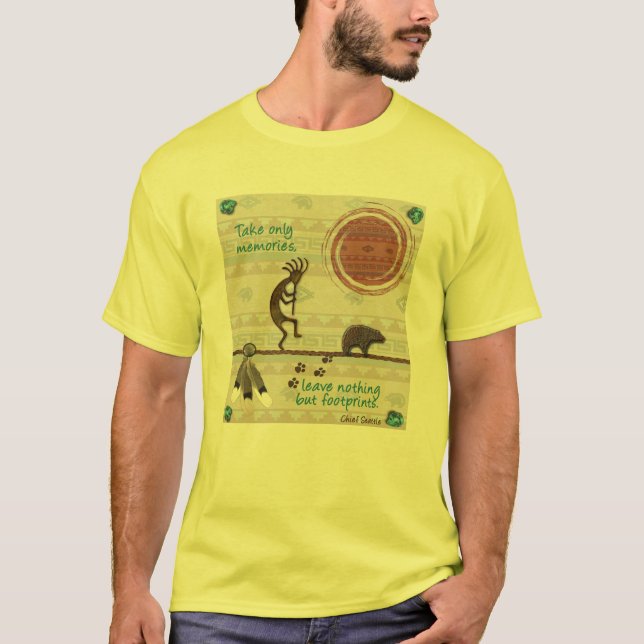 Camiseta Tomar sólo Recuerdos (Anverso)