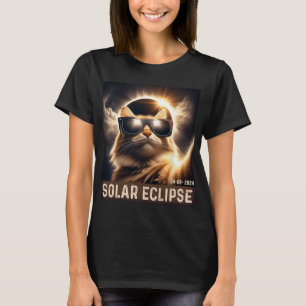 Camiseta Tomar Un Selfie Con El Eclipse Solar 2024 Usando G