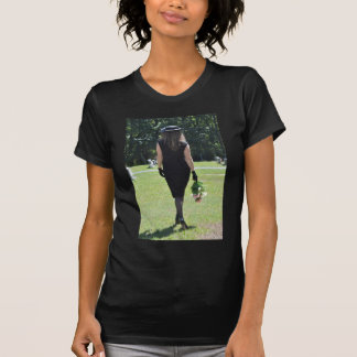 Camiseta Tomar un tiempo pasado del paseo abajo