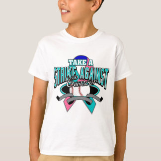 Camiseta Tomar una huelga contra el cáncer de tiroides
