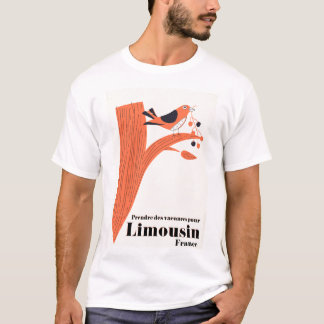 Camiseta Tomar unas vacaciones a Limousin Francia .