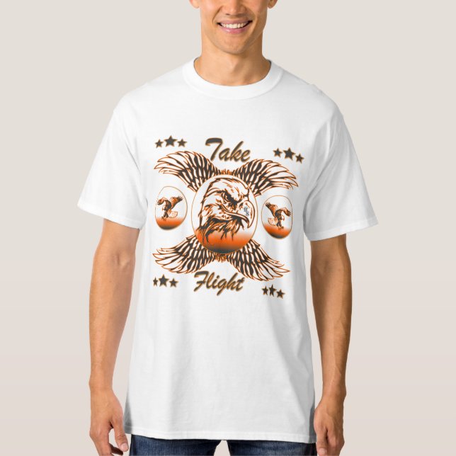 Camiseta Tomar vuelo (alternativo) (Anverso)