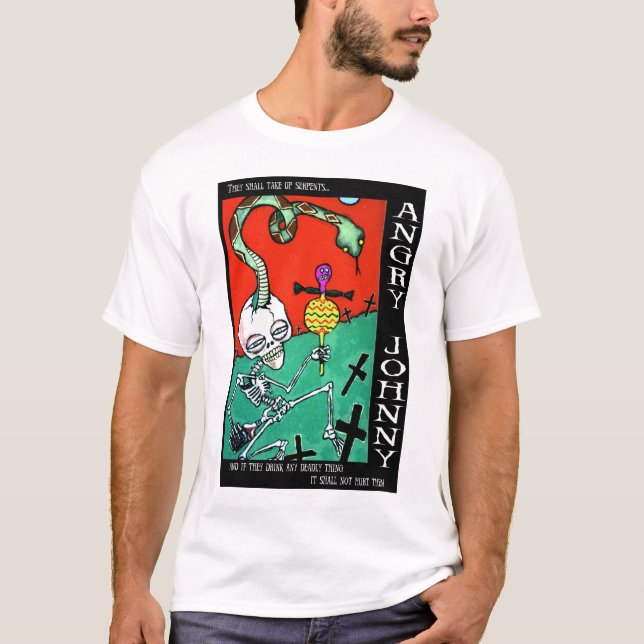 Camiseta Tomarán serpientes (Anverso)