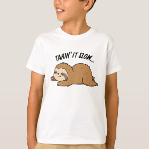 Camiseta Tomarlo Lento Divertido eslogan