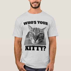 CAMISETA ¿TOMAS DE LA GATO QUIÉN ES TU BICICLETA? FUNNY CAT