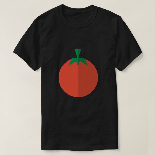 Camiseta Tomate (Diseño del anverso)