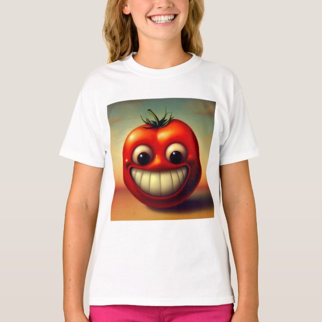 Camiseta Tomate alegre (Anverso)