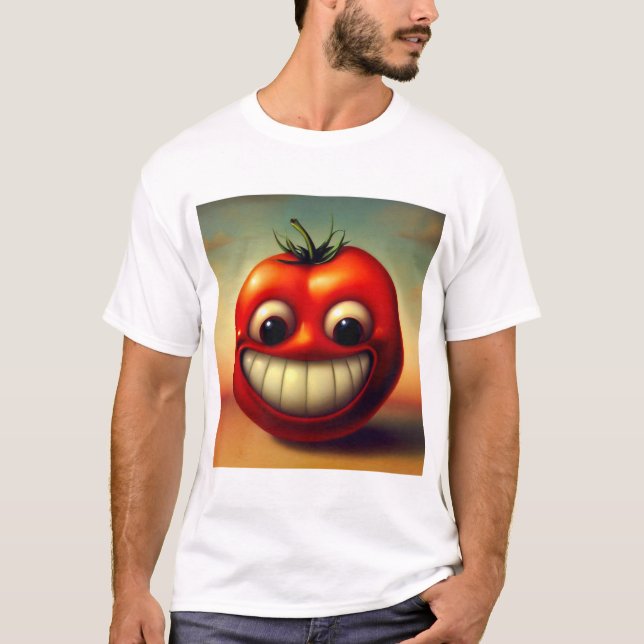 Camiseta Tomate alegre (Anverso)