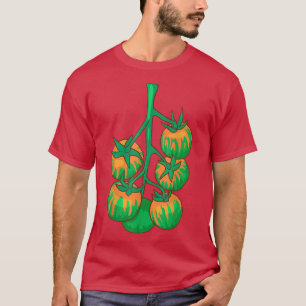 Camiseta Tomate amarillo Verduras Tomates Alimentos Vegetal