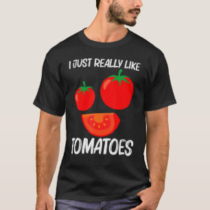 Camiseta Tomate Cool Para Hombres Mujeres Comida De Fruta S