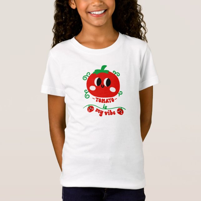 Camiseta Tomate Dibujado a Mano es Mi Ambiente (Anverso)