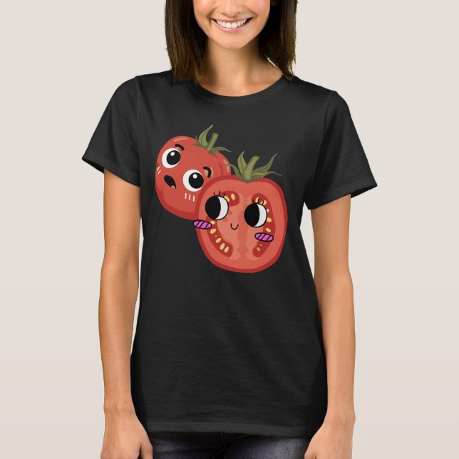 Camiseta Tomate en Awe  (Anverso)