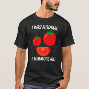 Camiseta Tomate Fresco Para Hombres Mujeres Comida Saludabl