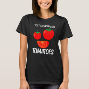 Camiseta Tomate Fresco Para Hombres Mujeres Comida Saludabl
