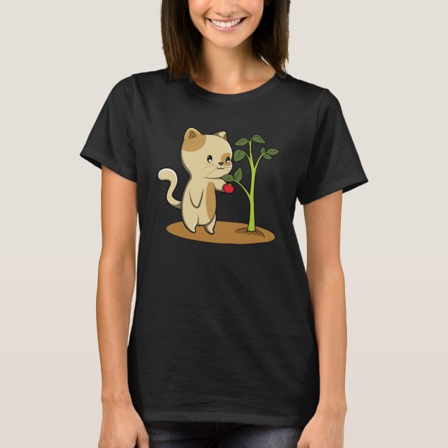 Camiseta Tomate gato (Anverso)