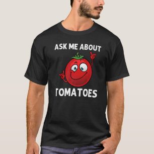 Camiseta Tomate Guay Para Hombres Mujeres Jardineras Vegan 