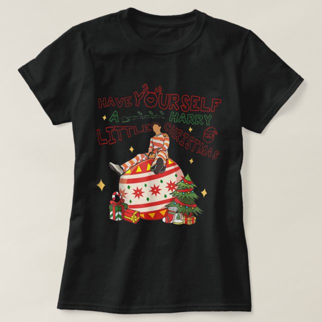 Camiseta Tómate Navidades De Harry (Diseño del anverso)