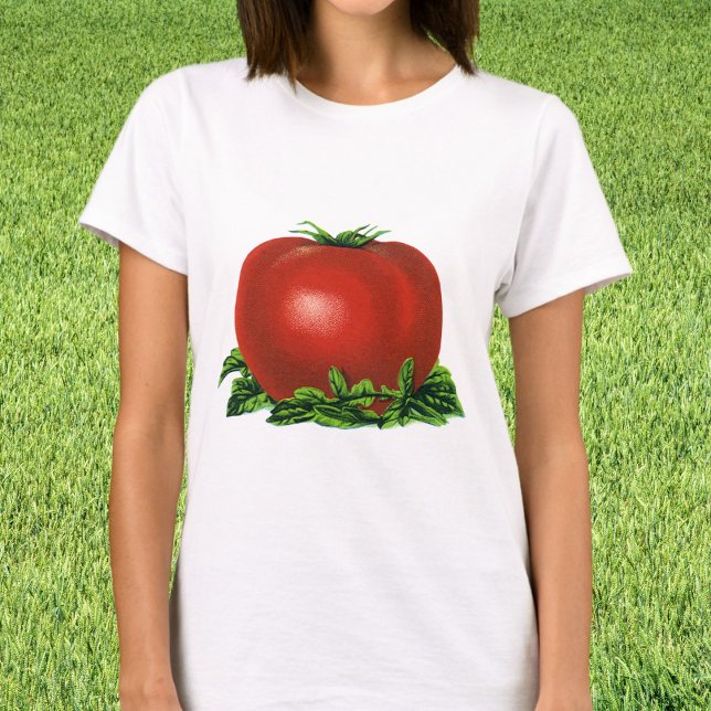 Camiseta Tomate, verduras y frutas de la madriguera roja (Subido por el creador)
