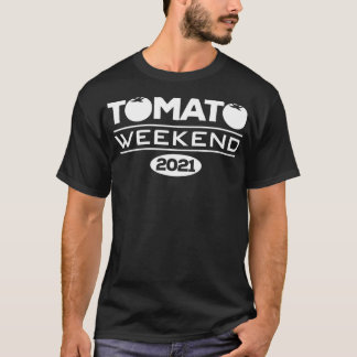 Camiseta Tomate Weekend Day Salsa Familia Grupo Ide