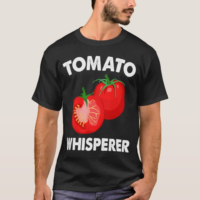 Camiseta Tomate Whisperer I Tomato (Anverso)