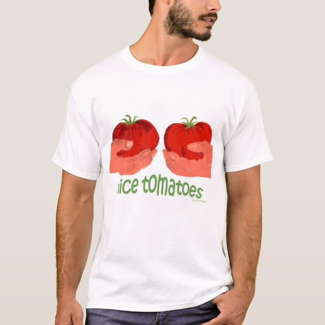 Camiseta tomates agradables (Anverso)