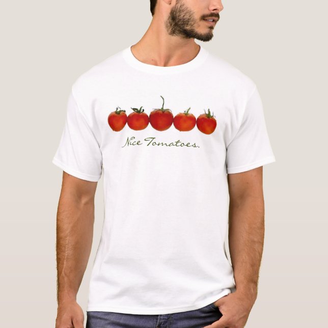 Camiseta Tomates agradables (Anverso)