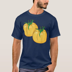 Camiseta Tomates Amarillos Vegetales Tomates Alimentos Vega