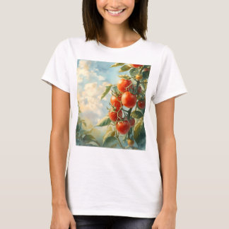 Camiseta Tomates de cosecha en vid