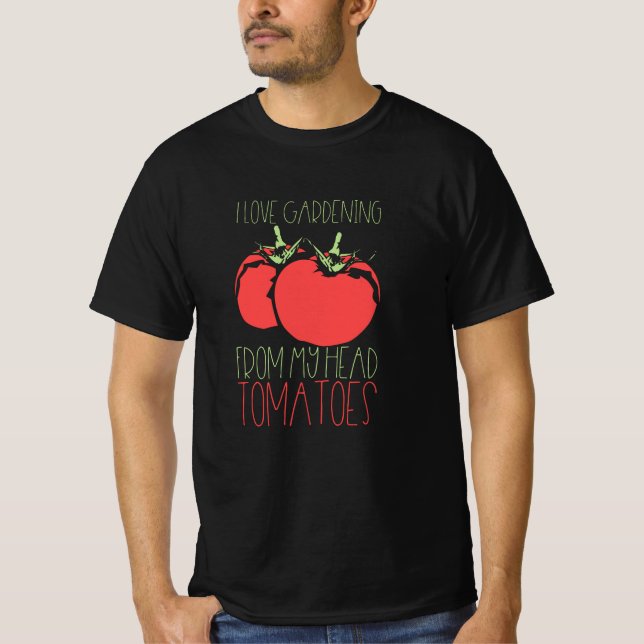 Camiseta Tomates de jardinería (Anverso)