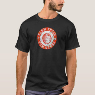 Camiseta Tomates Frescos de Granja Vintage Retro