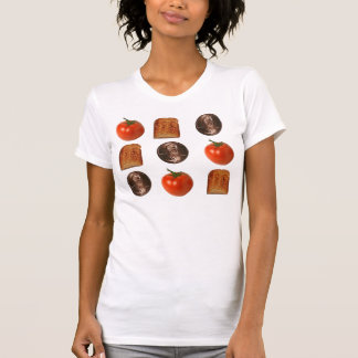 Camiseta Tomates, peniques, tostada